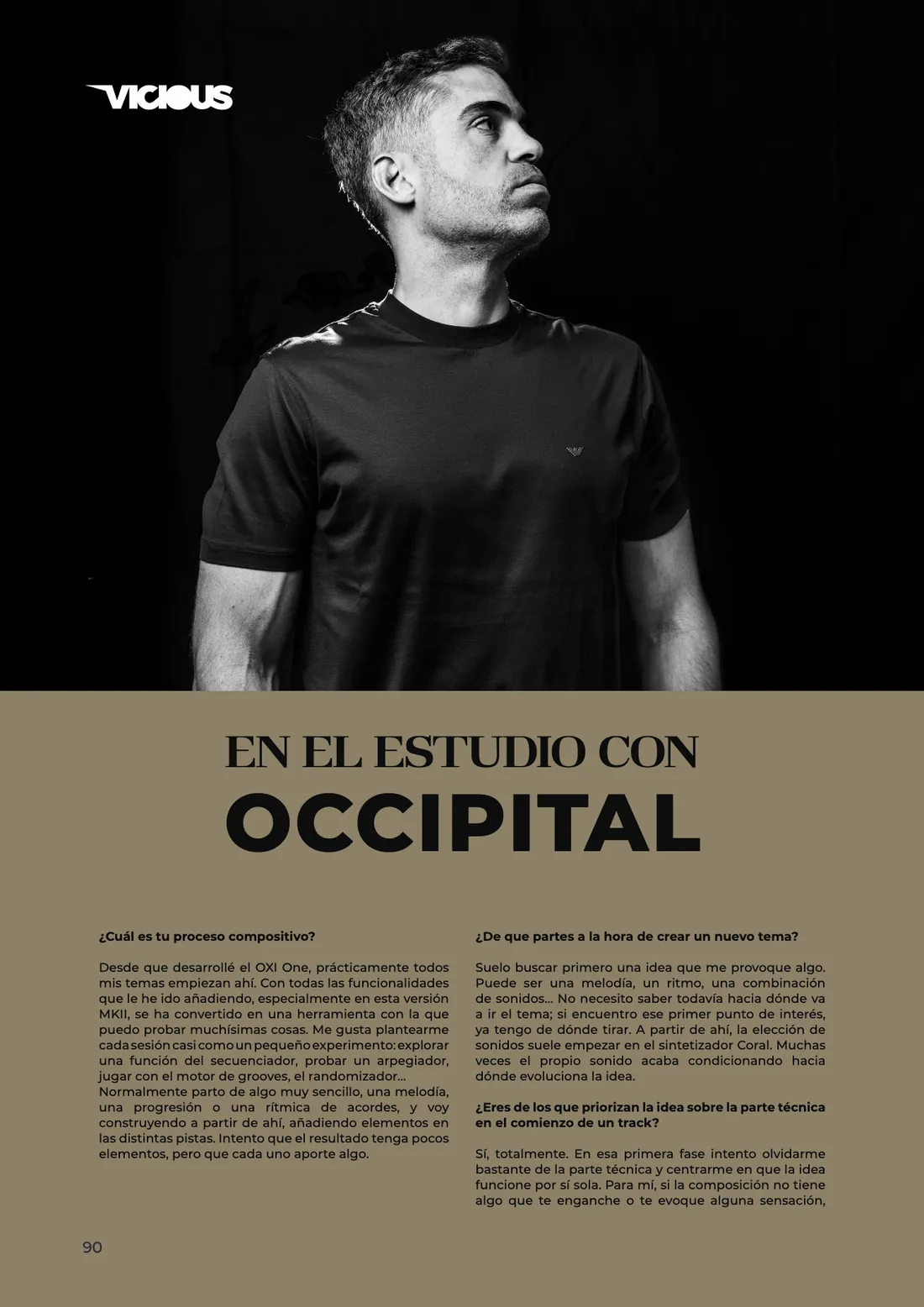 Vicious Magazine: Occipital debuta en Runemark con “Epiphany”, entre la melancolía y la tensión progresiva